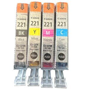 Canon 221 Ink (4 pack)